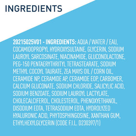 CeraVe Renewing Salicylic Acid Cleanser 8oz with key ingredients listed