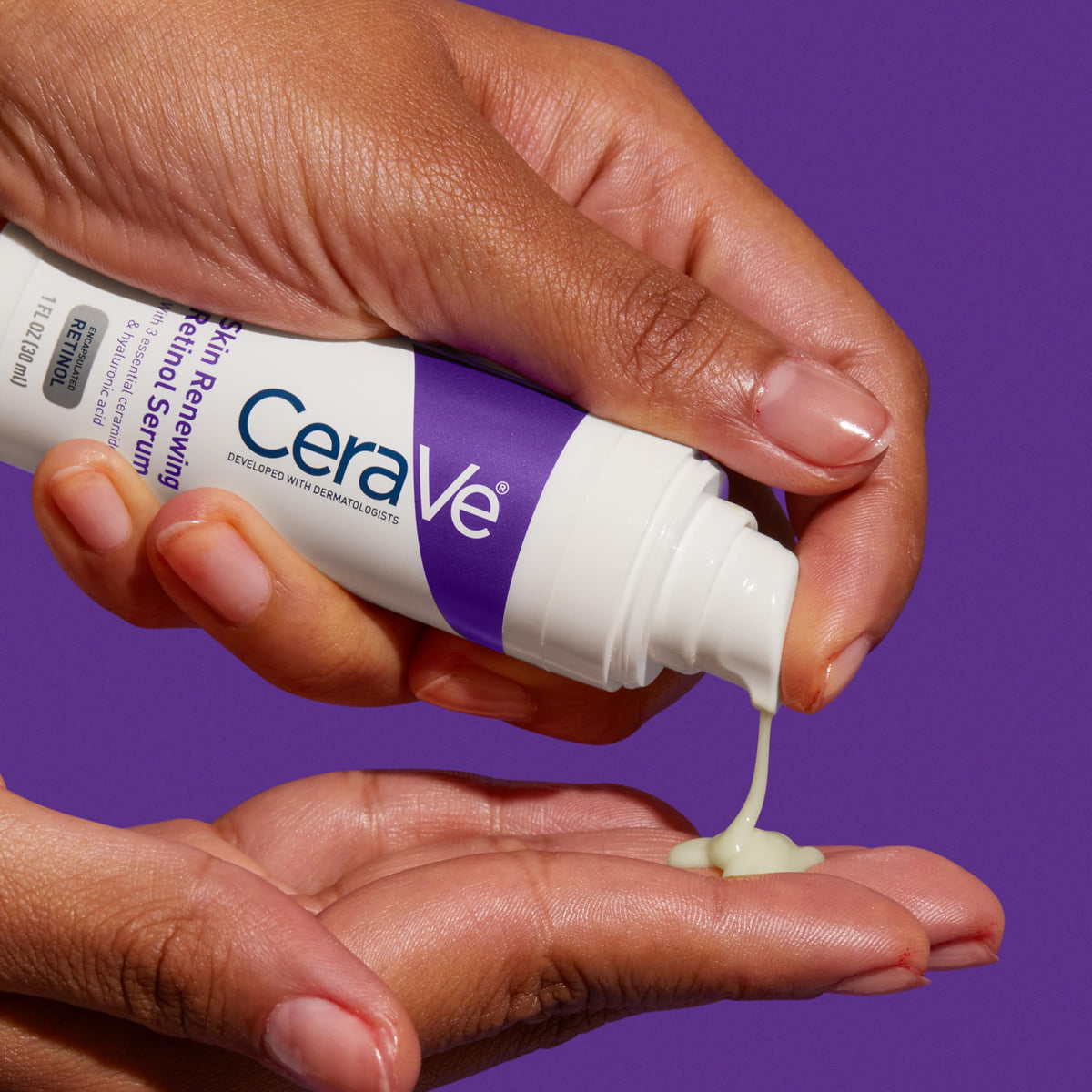 CeraVe Retinol Serum with skincare routine