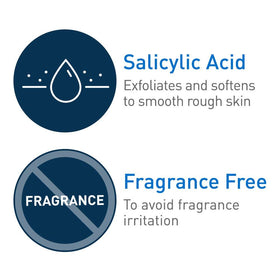 CeraVe SA Moisturizing Cream with ingredients displayed