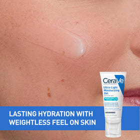 CeraVe Ultra-Light Moisturizing Gel texture close-up
