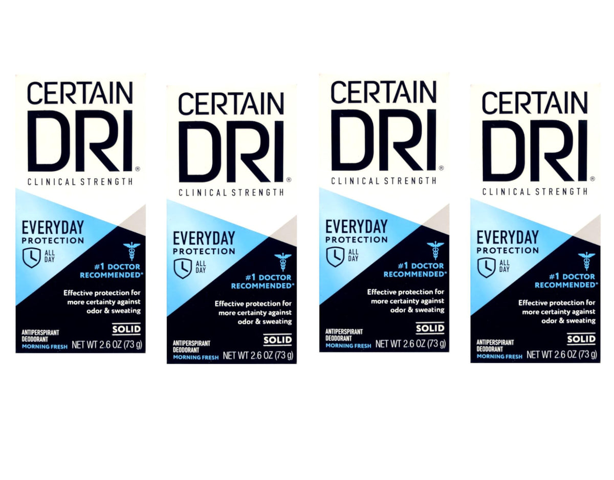 Certain Dri A.M. Underarm Refresher 2.6 oz front view