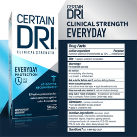 Certain Dri Everyday Strength Antiperspirant fresh scent description