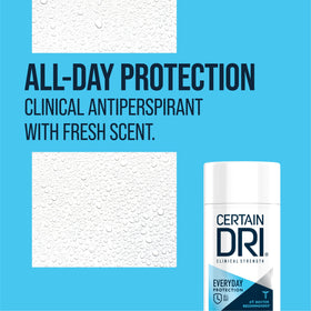 Certain Dri Everyday Strength Antiperspirant stick close-up