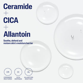 Cetaphil Ceramide Serum applied on hand showing texture