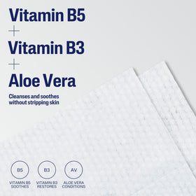 Cetaphil Cleansing Wipes being used on skin