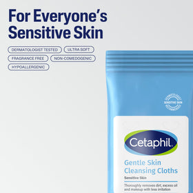 Cetaphil Cleansing Wipes packaging dimensions