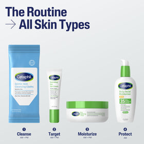 Cetaphil Cleansing Wipes travel-friendly packaging