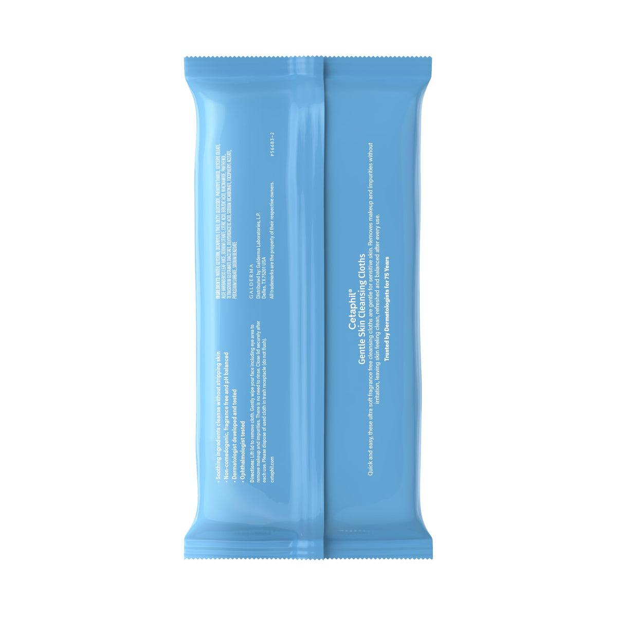 Cetaphil Cleansing Wipes with Aloe Vera ingredients