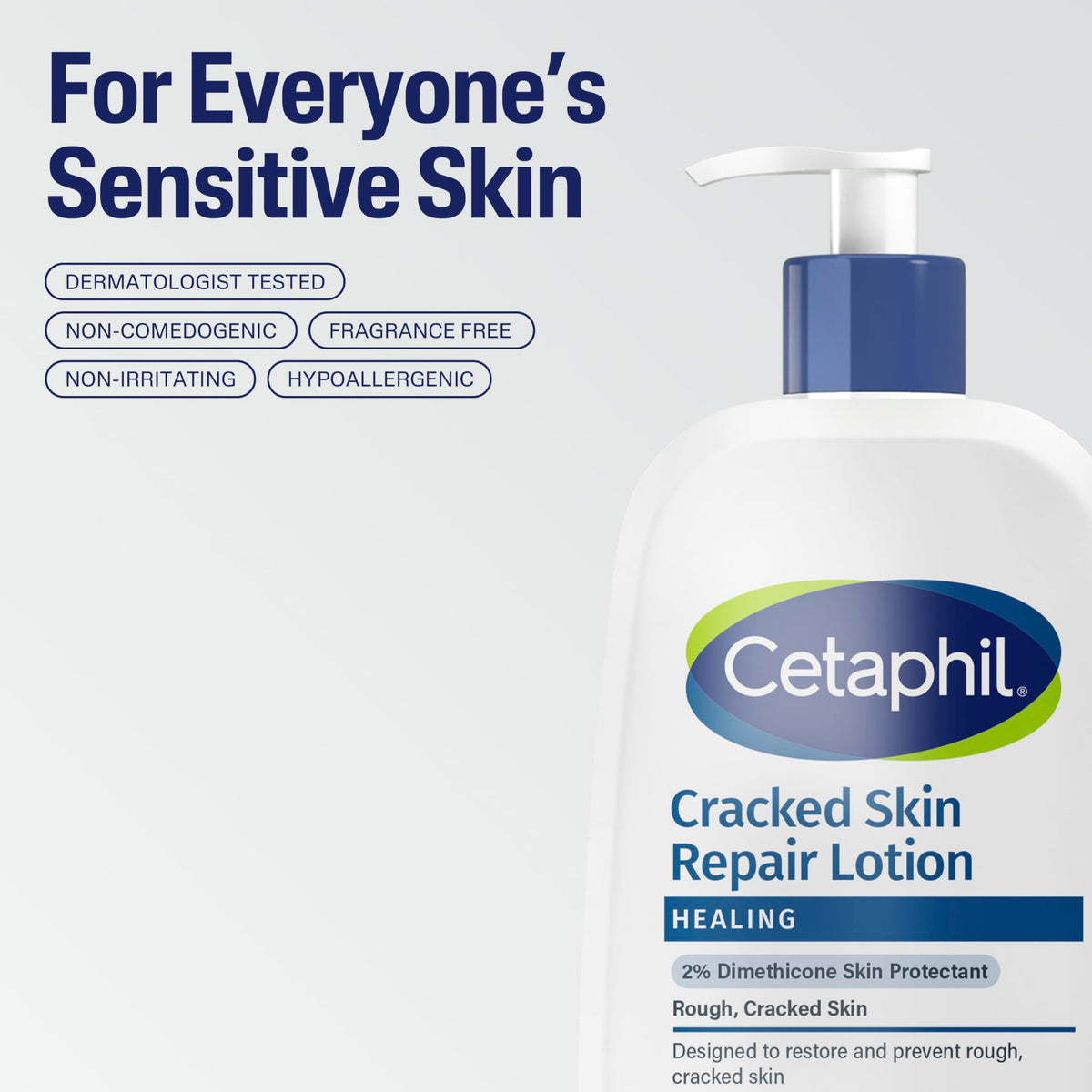 Cetaphil Cracked Skin Repair Lotion packaging detail