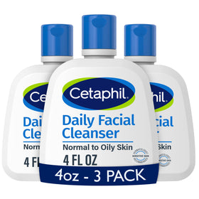 Cetaphil Daily Facial Cleanser 4oz front view
