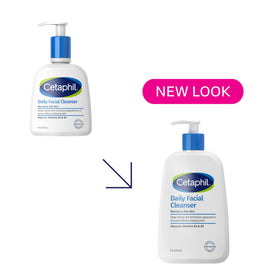 Cetaphil Daily Facial Cleanser 8oz back view