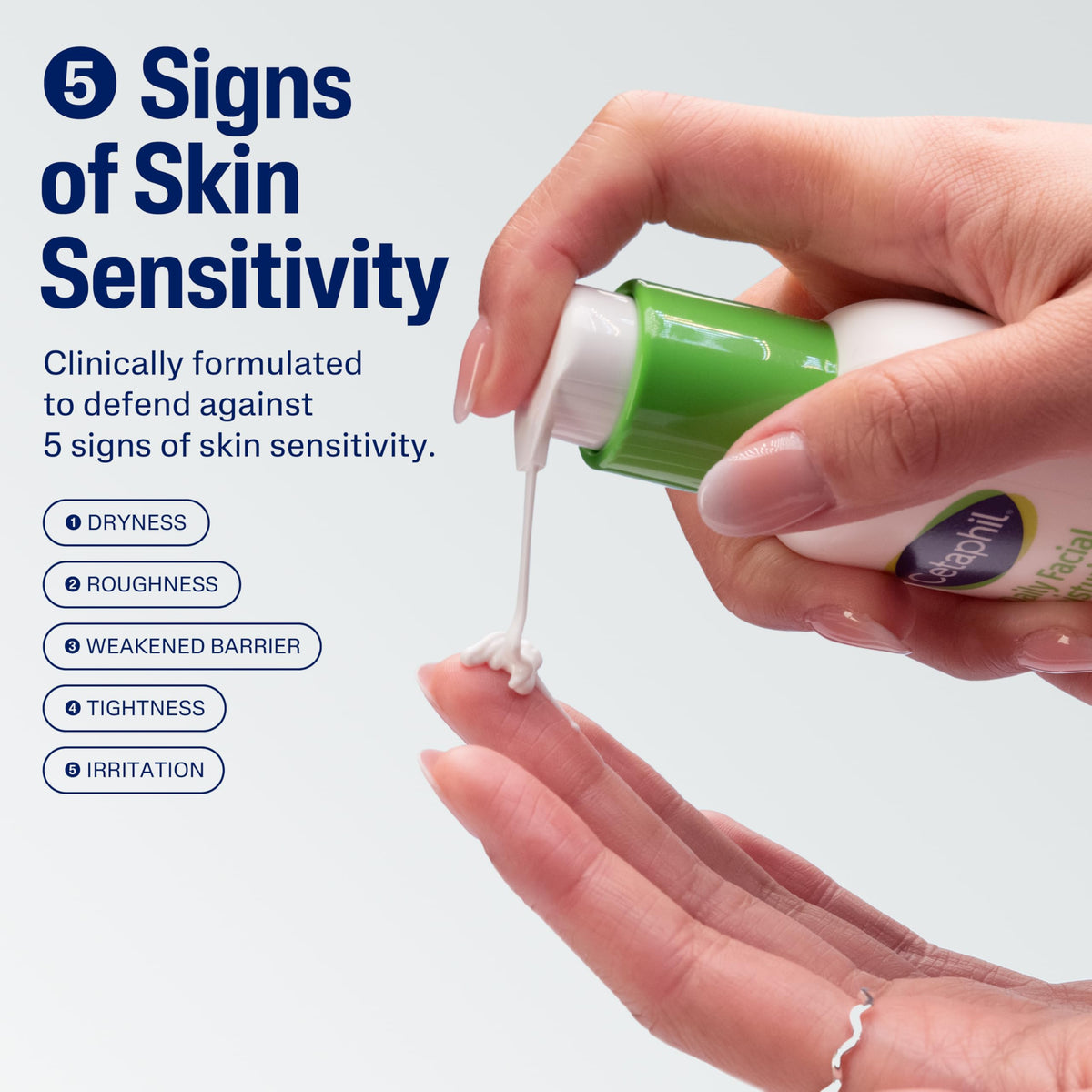 Cetaphil Daily Facial Moisturizer SPF 15 top view, with cap off