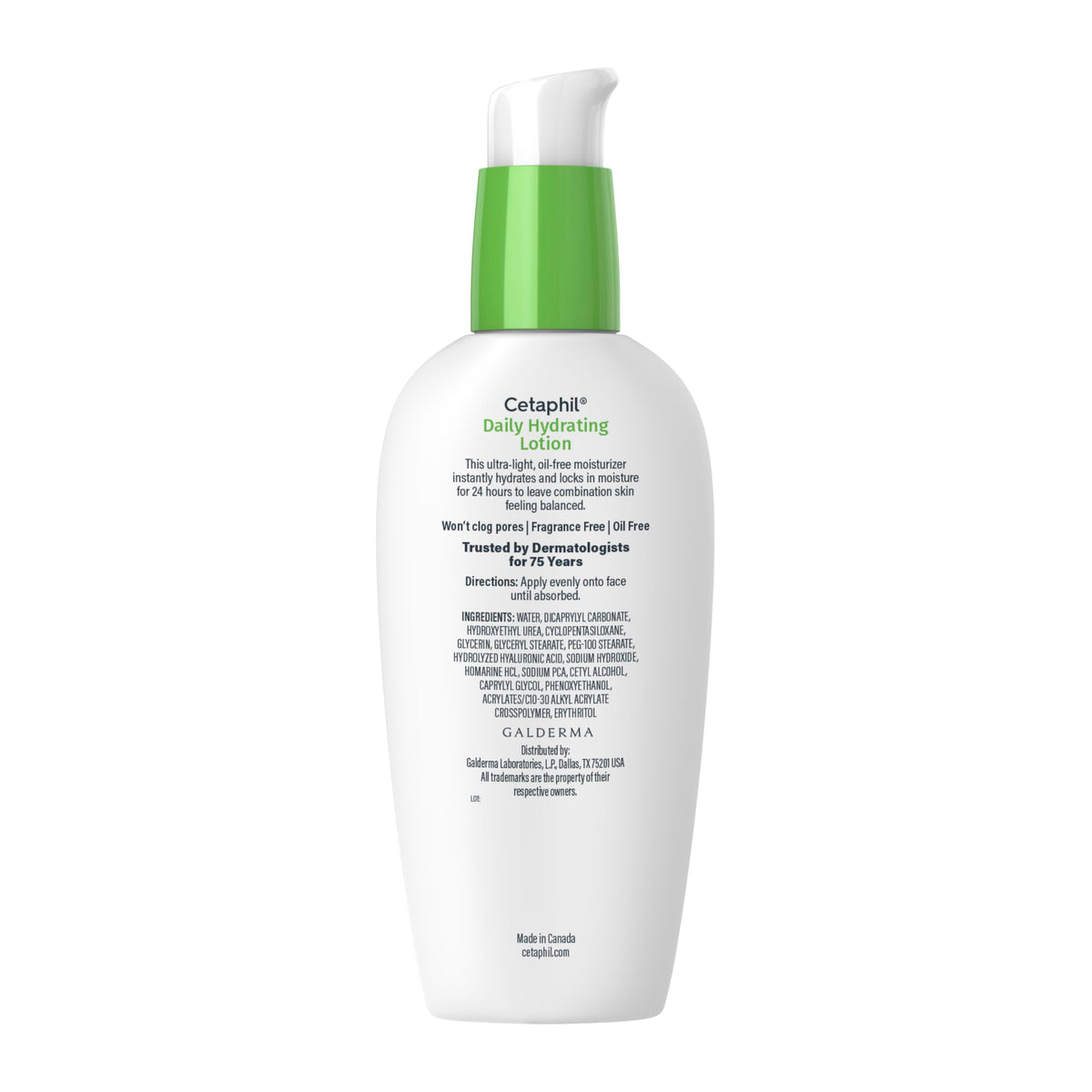 Cetaphil Daily Hydrating Face Lotion lifestyle scene on vanity