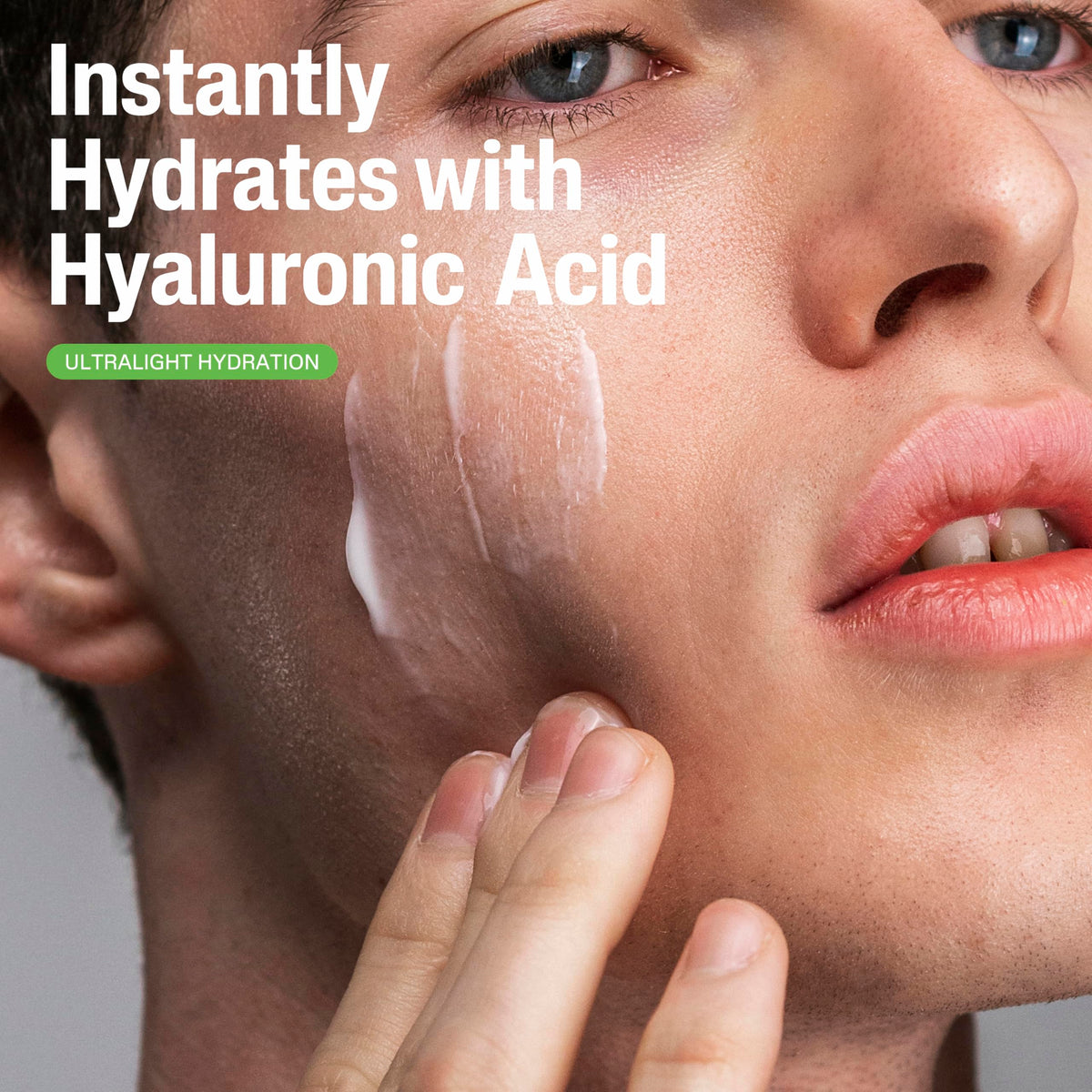 Cetaphil Daily Hydrating Face Lotion side view showing texture