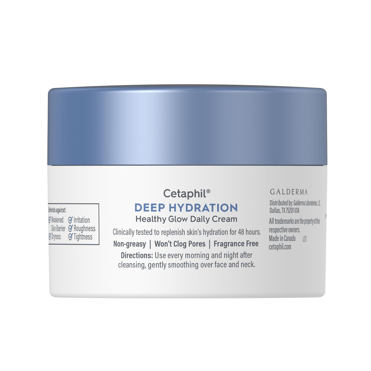 Cetaphil Deep Hydration Face Cream with hyaluronic acid