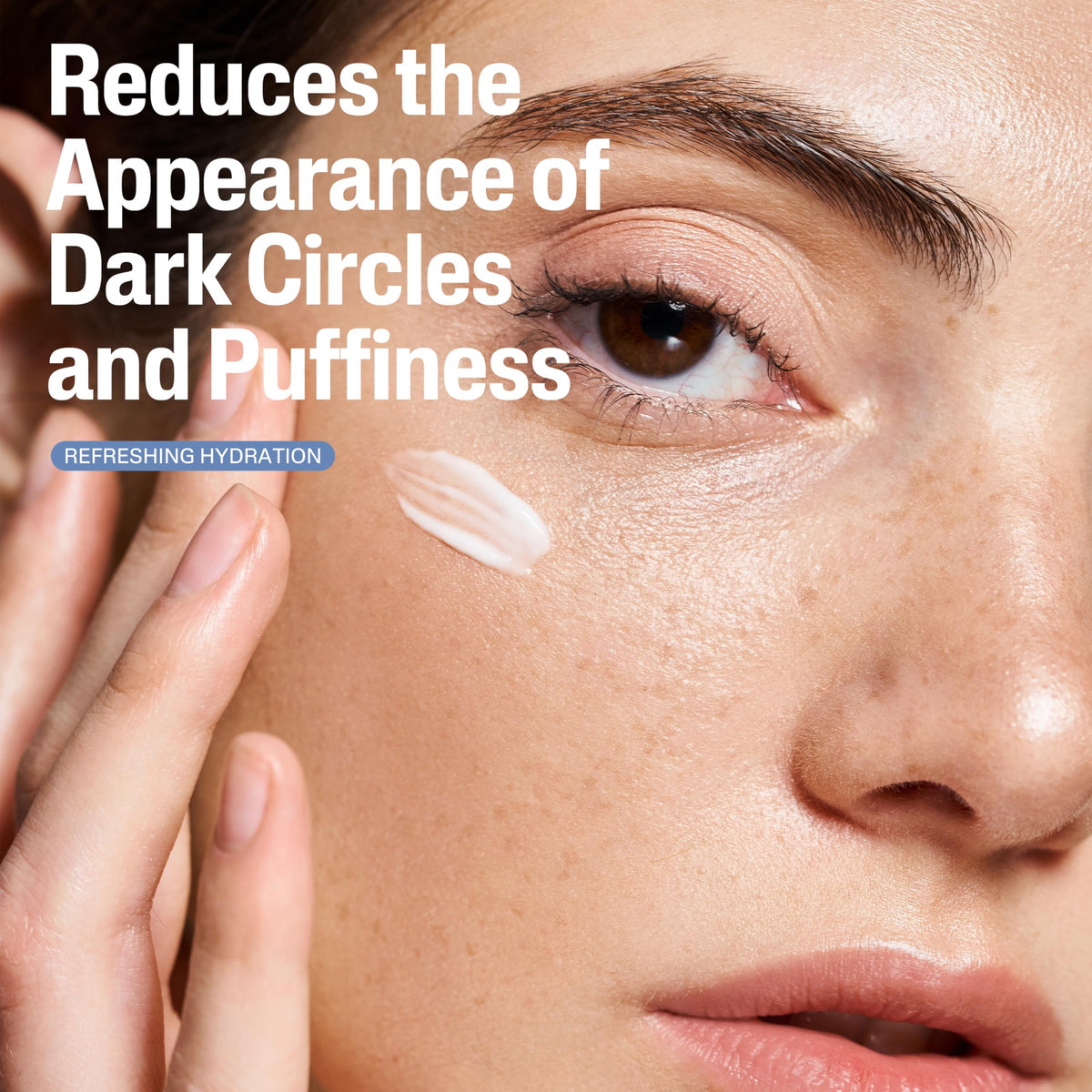 Cetaphil Eye Serum applied under the eye area