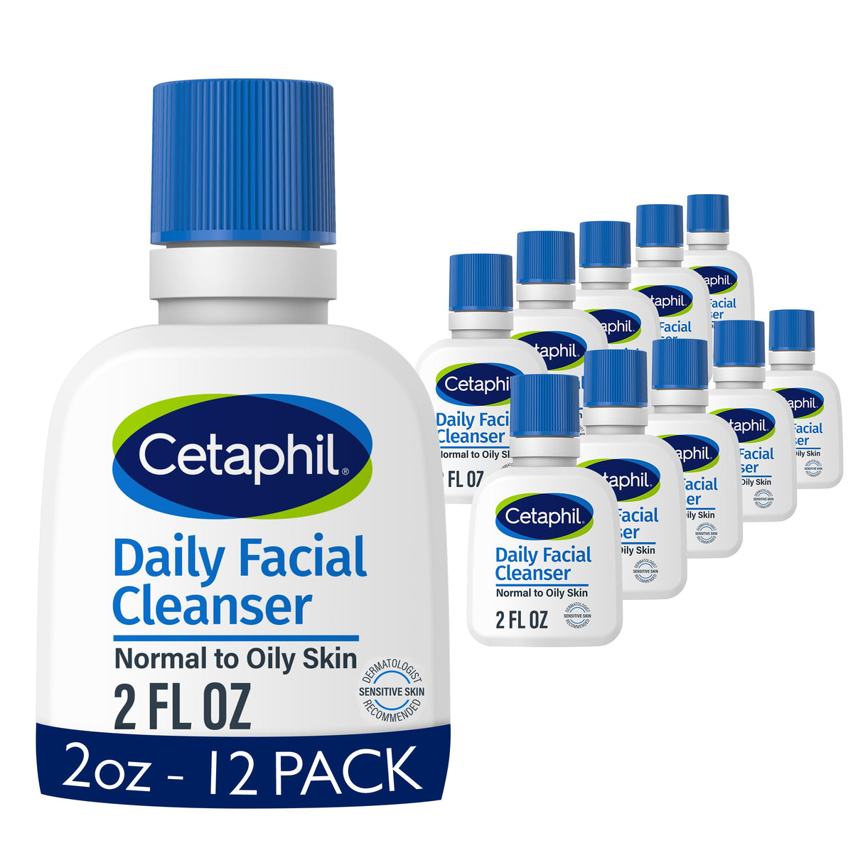Cetaphil Foaming Face Wash 2oz front view