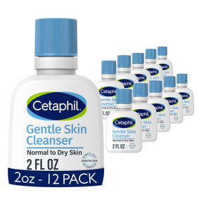 Cetaphil Gentle Cleanser 2oz travel size front view