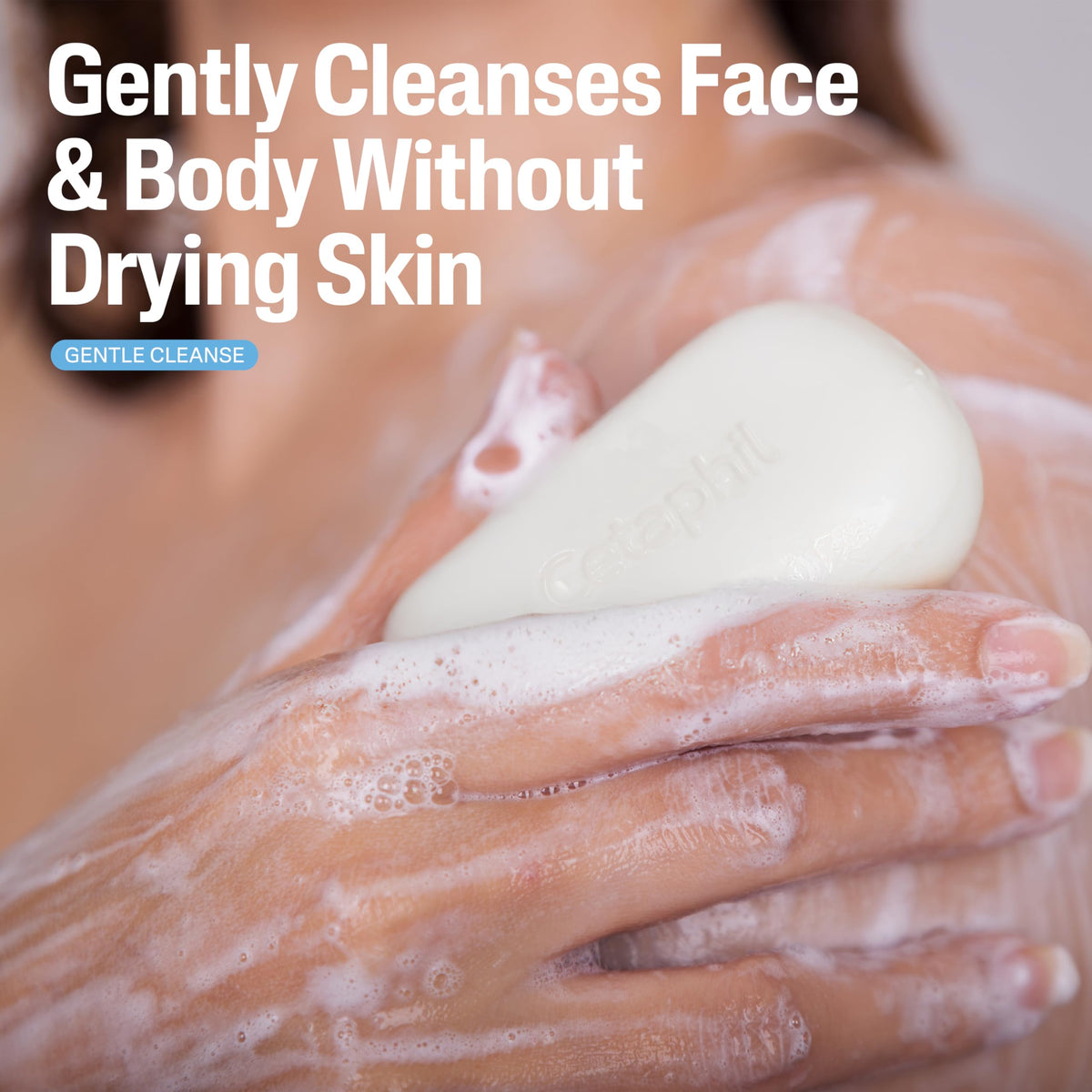 Cetaphil Gentle Cleansing Bar Soap packaging