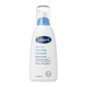 Cetaphil Gentle Foaming Cleanser 8oz front view
