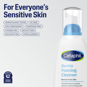 Cetaphil Gentle Foaming Cleanser packaging
