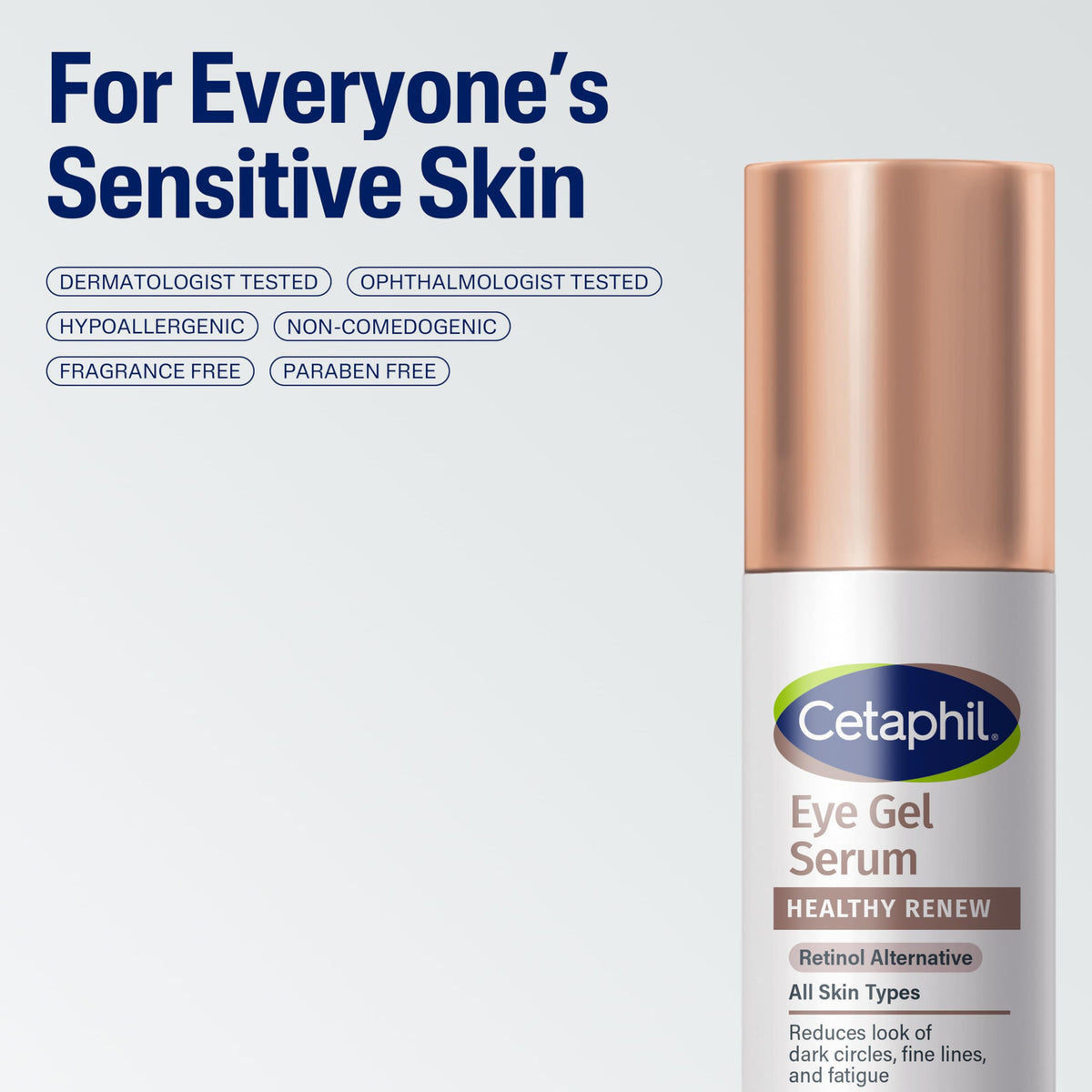 Cetaphil Healthy Renew Eye Gel Serum lifestyle use