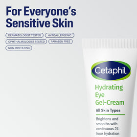 Cetaphil Hydrating Eye Gel-Cream lifestyle scene