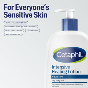 Cetaphil Intensive Healing Body Lotion 16oz packaging