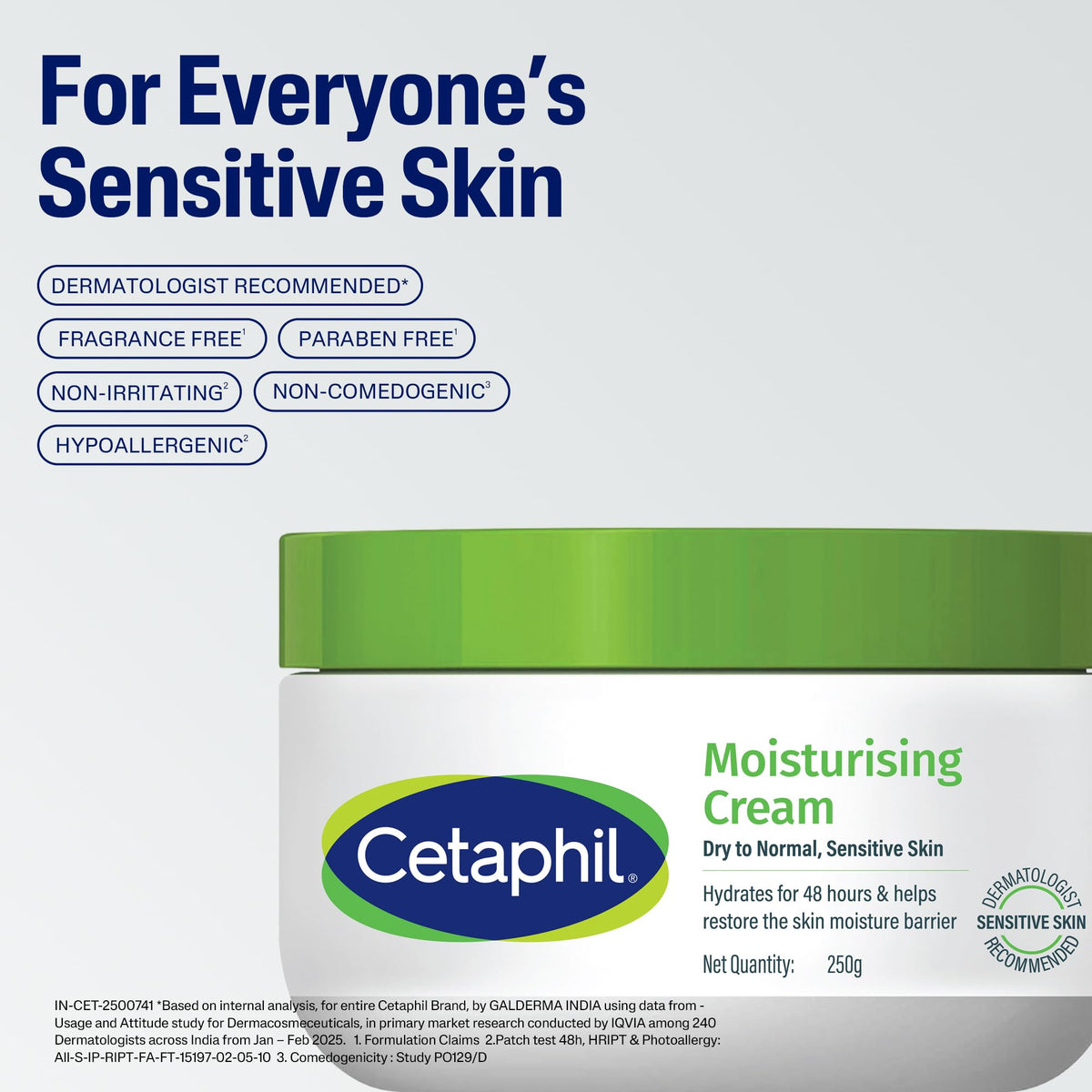Cetaphil Moisturizing Cream 280g side view