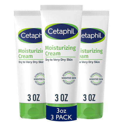 Cetaphil Moisturizing Cream 3oz front view with packaging