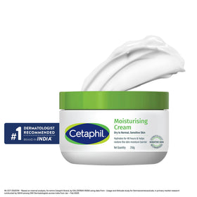 Cetaphil Moisturizing Cream packaging with ingredients