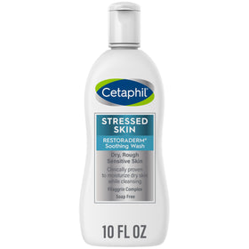 Cetaphil RESTORADERM Eczema Body Wash 10oz front view