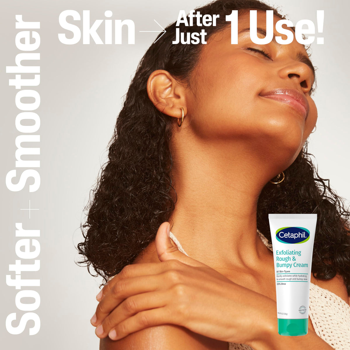 Cetaphil Rough & Bumpy Cream 250g side view