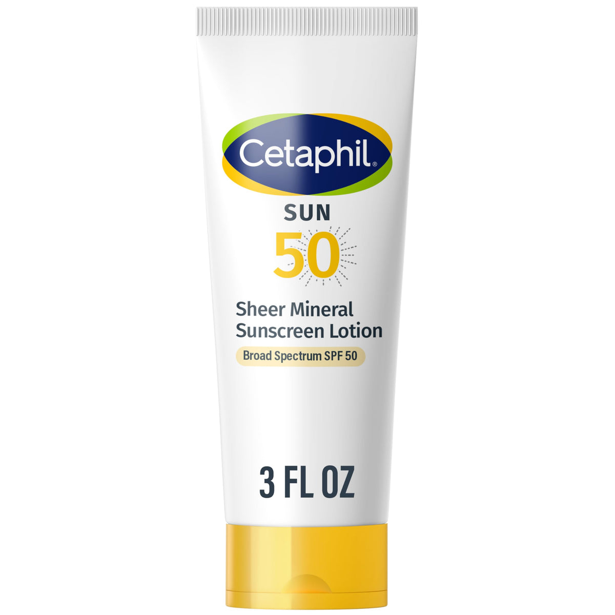 Cetaphil Sheer Mineral Sunscreen SPF 50 front view