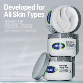 Cetaphil Skin Activator Firming Body Cream 12oz side view
