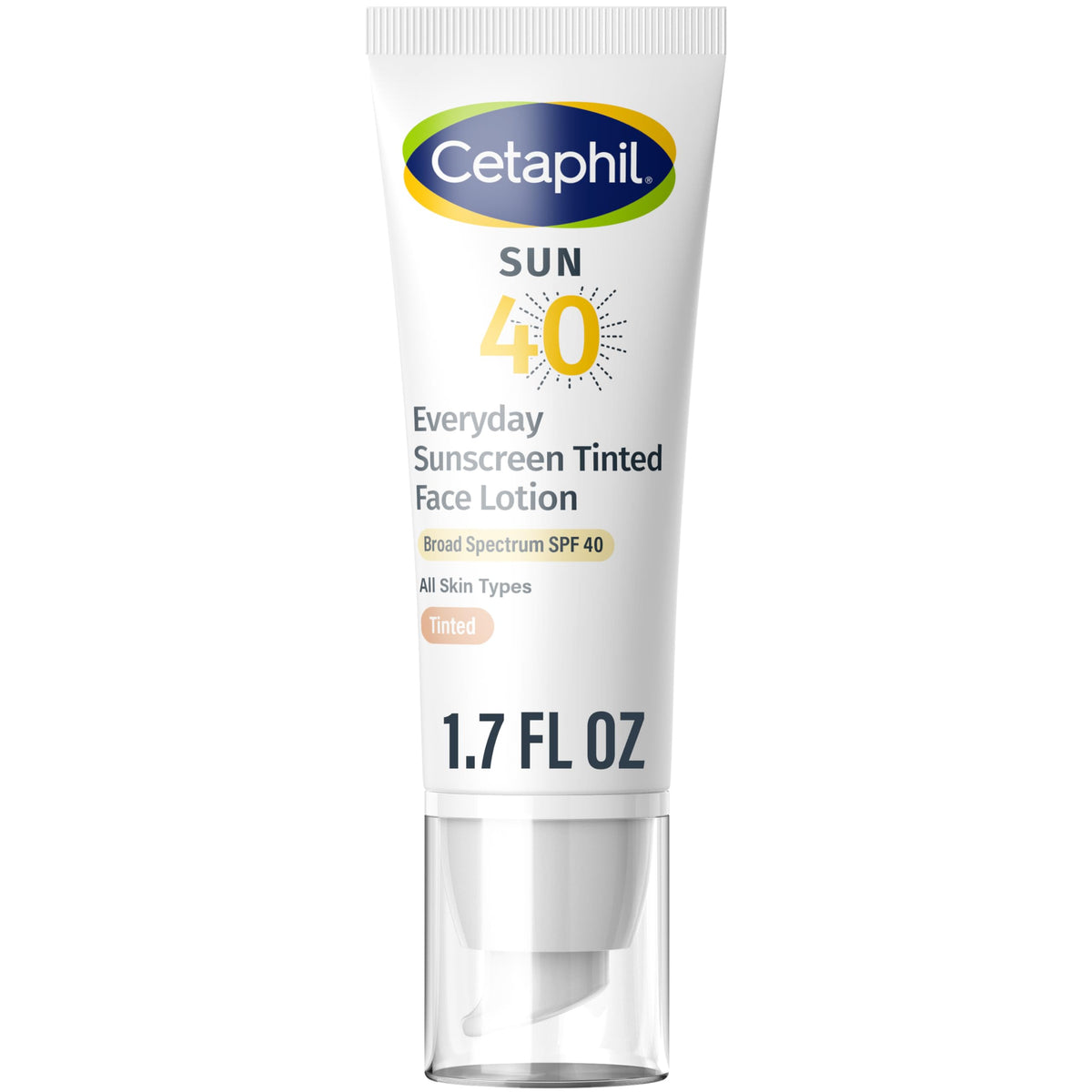 Cetaphil Tinted Mineral Face Sunscreen SPF 40 front view