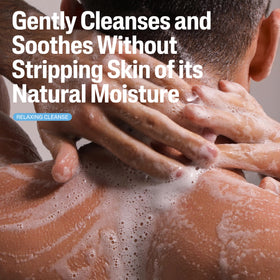 Cetaphil Ultra Gentle Body Wash back view showing ingredients