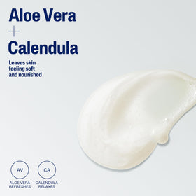 Cetaphil Ultra Gentle Body Wash side view with pump