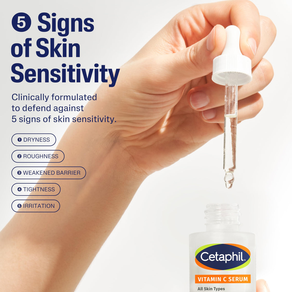 Cetaphil Vitamin C Serum lifestyle shot