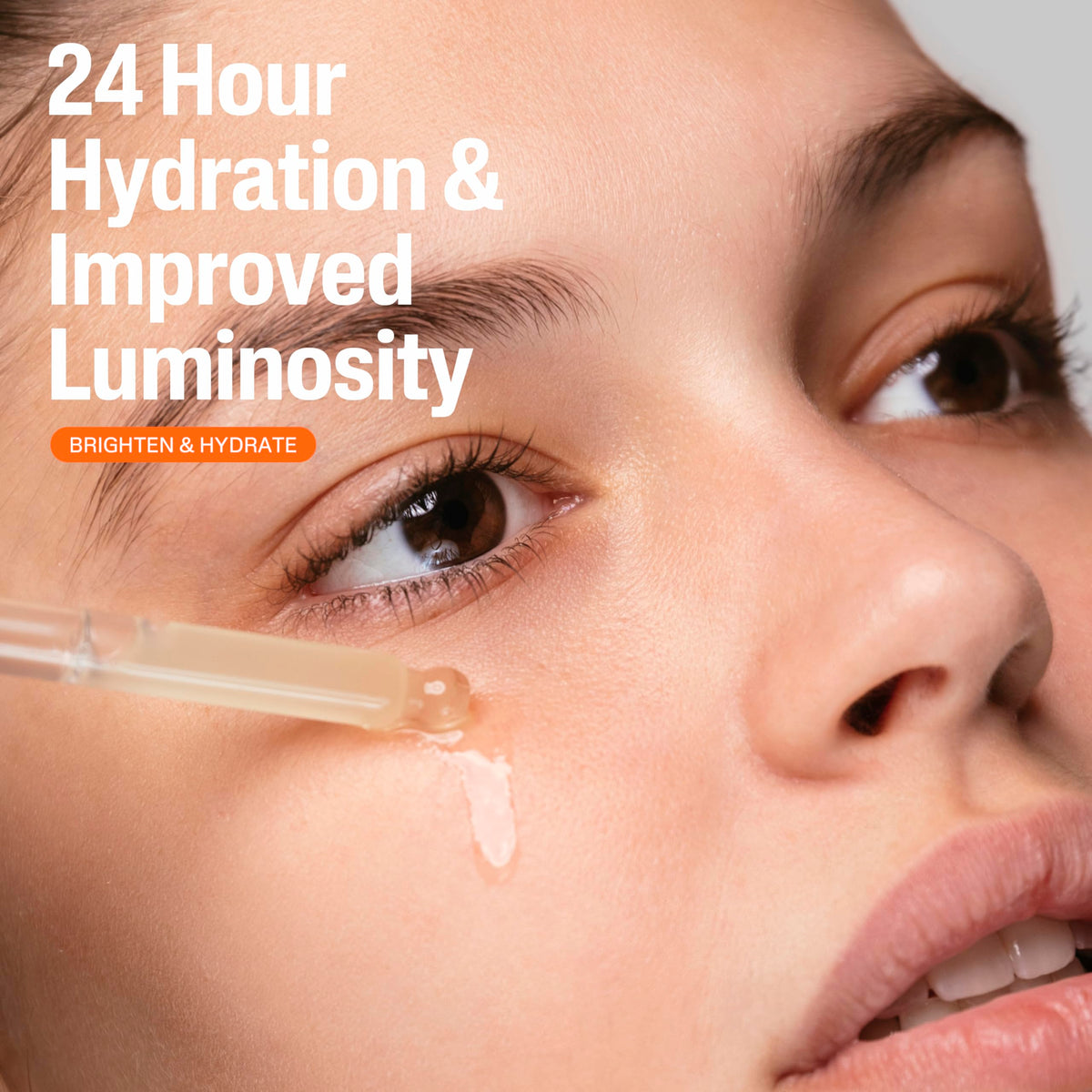 Cetaphil Vitamin C Serum texture on skin