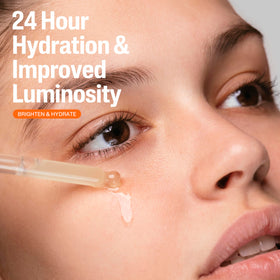 Cetaphil Vitamin C Serum texture on skin