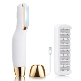 CEVEK Sonic Dermaplaning Tool front view with LED light