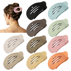 CHANDAT 10 PCS Hair Clips set in various colours including light brown