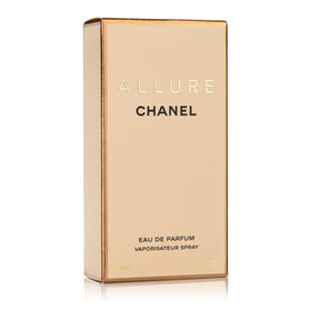 CHANEL ALLURE Eau de Parfum Spray 1.2 oz bottle close-up