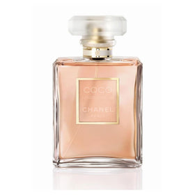 CHANEL Coco Mademoiselle Eau De Parfum Spray packaging and bottle design