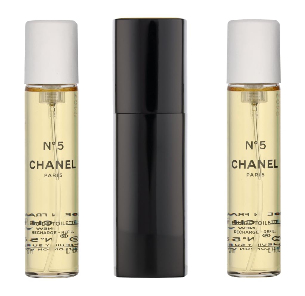 CHANEL No. 5 Eau De Toilette 0.7 Ounce spray bottle close-up