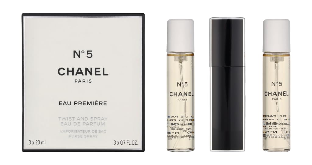 CHANEL No.5 Eau Premiere purse spray front view