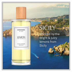 CHANSON D'EAU Lemon Eau de Toilette 3.4 fl oz bottle side view