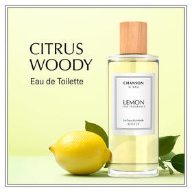CHANSON D'EAU Lemon Eau de Toilette 3.4 fl oz with citrus fruits
