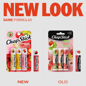ChapStick Lip Balm Strawberry Watermelon flavour close-up